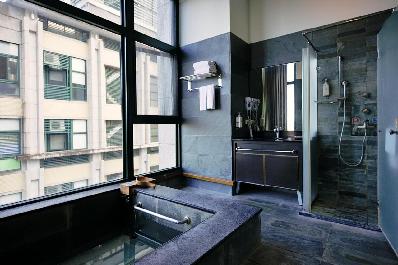 ג'יאושי Muen Hot Spring Hotel מראה חיצוני תמונה