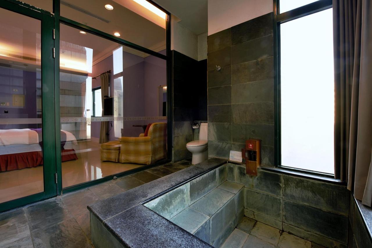 ג'יאושי Muen Hot Spring Hotel מראה חיצוני תמונה