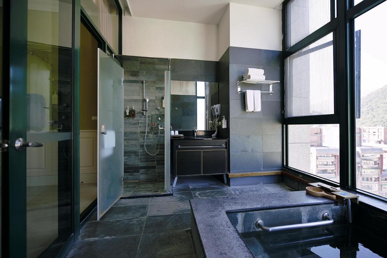 ג'יאושי Muen Hot Spring Hotel מראה חיצוני תמונה
