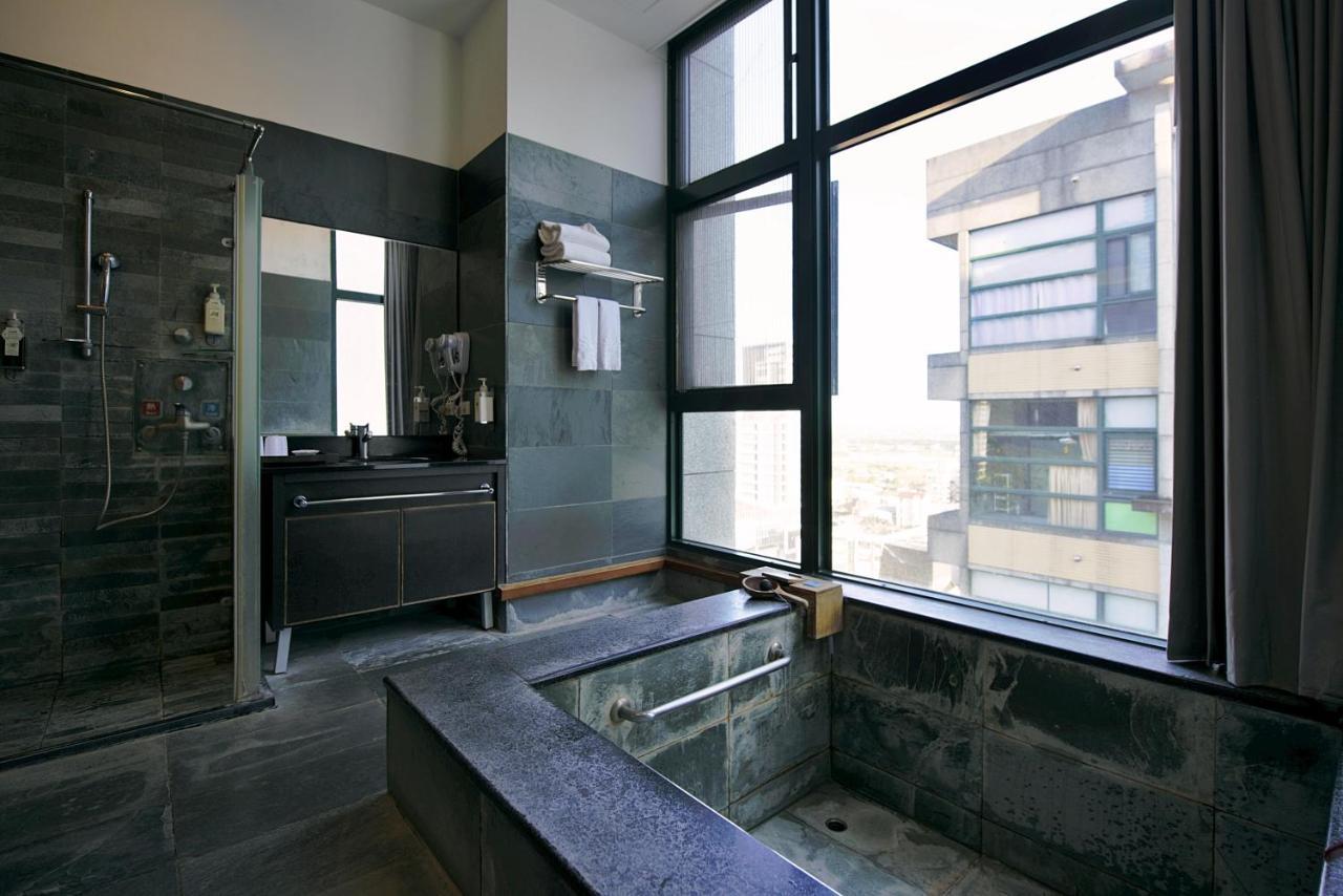 ג'יאושי Muen Hot Spring Hotel מראה חיצוני תמונה
